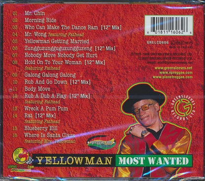 Yellowman - Most Wanted 1978-1984 (CD)