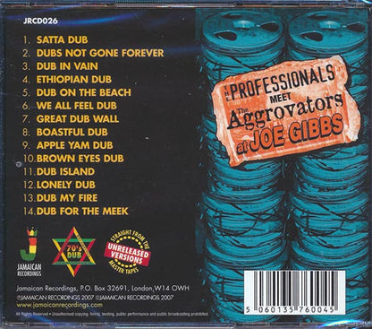Joe Gibbs & The Professionals, Aggrovators - The Professionals Meet The Aggrovators At Joe Gibbs (CD)