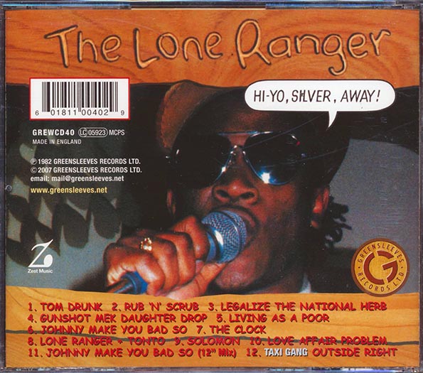 Lone Ranger - Hi Yo Silver Away (CD)