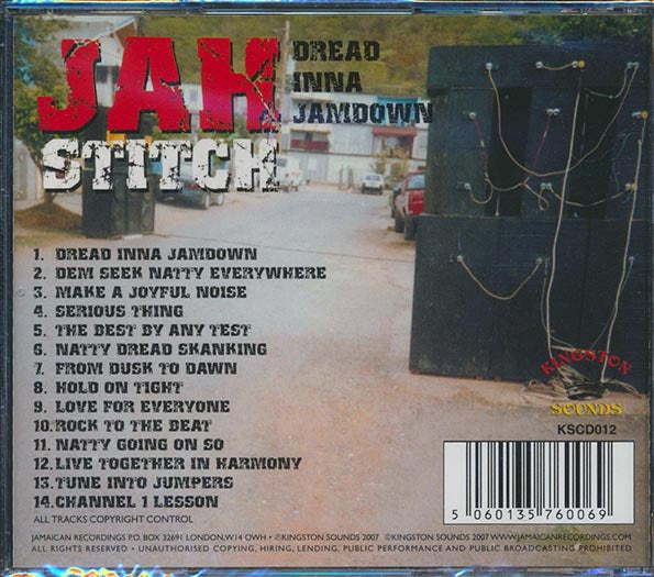 Jah Stitch - Dread Inna Jamdown (CD)