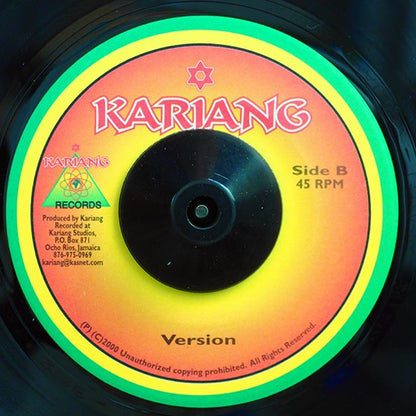 Garnett Silk - Wrong Is Wrong  /  Version (7")