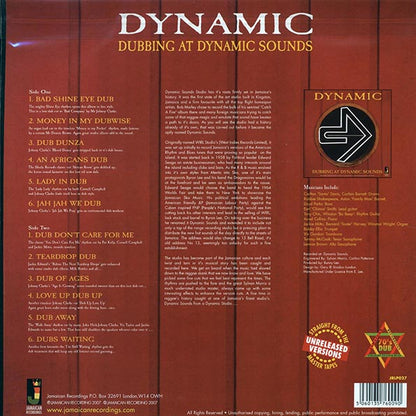 Dynamic - Dubbing At Dynamic Sounds (LP) - PureSound Records
