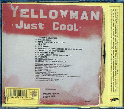 Yellowman - Just Cool (CD)