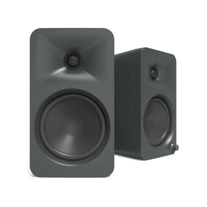ORA4 Powered Bluetooth Desktop Speakers - Pair (Matte Grey) - PureSound Records