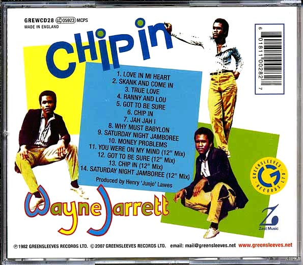 Wayne Jarrett - Chip In (CD)