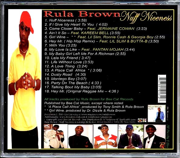 Rula Brown - Nuff Niceness (CD)