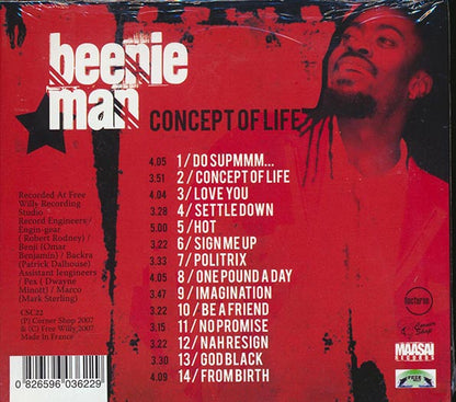Beenie Man - Concept Of Life (CD)