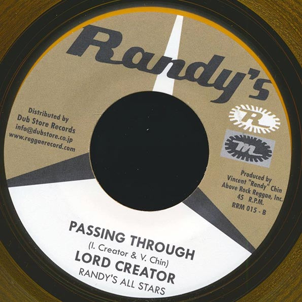 The Skatalites - Black Joe  /  Lord Creator - Passing Through (US press) (7")