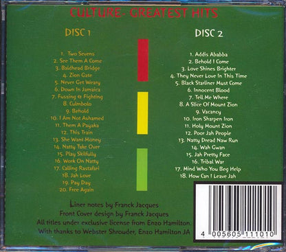 Culture - Greatest Hits (CD)