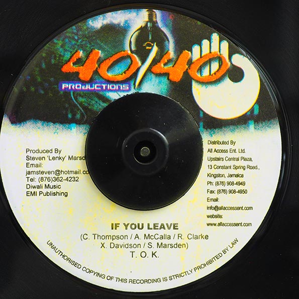 TOK - If You Leave (7")