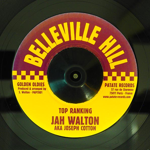 Jah Walton - Top Ranking  /  Version (7")
