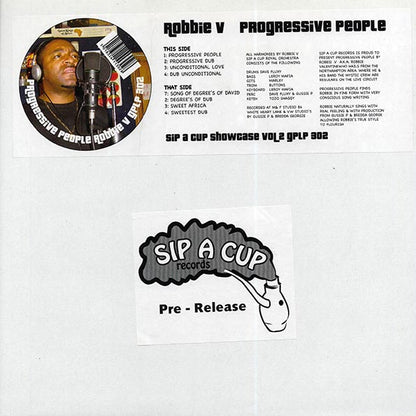Robbie V - Progressive People (2008 FIRST PRESS) (LP)