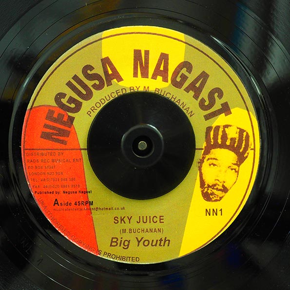Big Youth - Sky Juice  /  Big Youth - Not Long Ago (7")