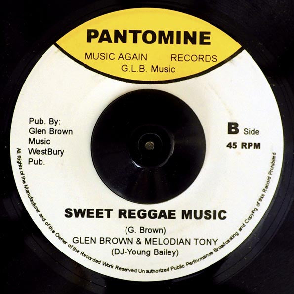 Andrew Bell - Check Point  /  Glen Brown & Melodian Tony - Sweet Reggae Music (rhythm: "Wicked Can't Run Away/Green Bay") (7")