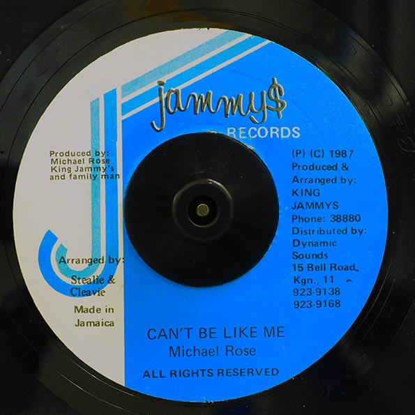Michael Rose - Can't Be Like Me  /  Version (7")