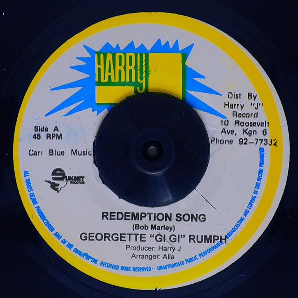 Georgette Gi Gi Rumph - Redemption Song  /  Version (7")