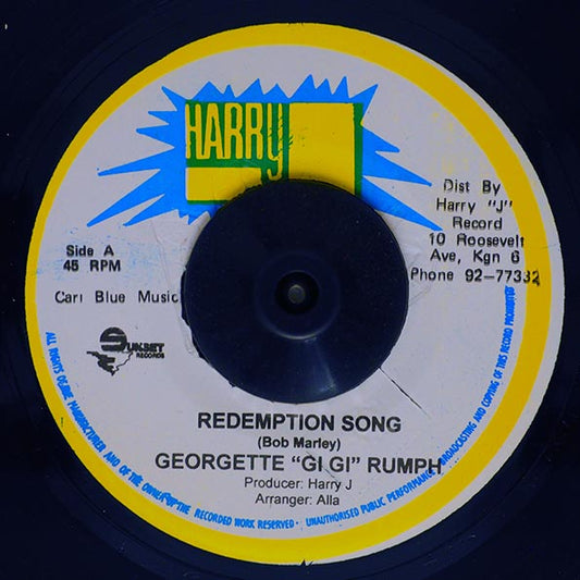 Georgette Gi Gi Rumph - Redemption Song  /  Version (7")