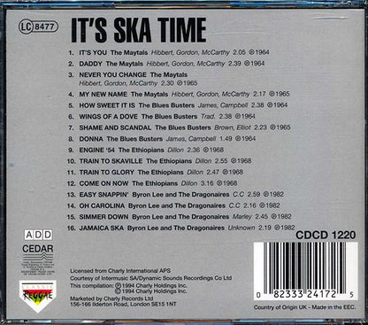 Toots & The Maytals, Byron Lee, The Blues Busters, The Ethiopians, Etc. - It's Ska Time (CD)