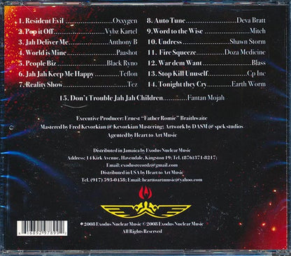 Vybz Kartel, Anthony B, Earth Worm, Etc. - Rezidents Evil (CD)