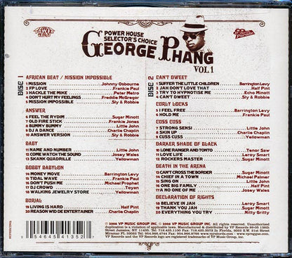 Various - Power House Selector's Choice George Phang Volume 1 (40 tracks) (CD)