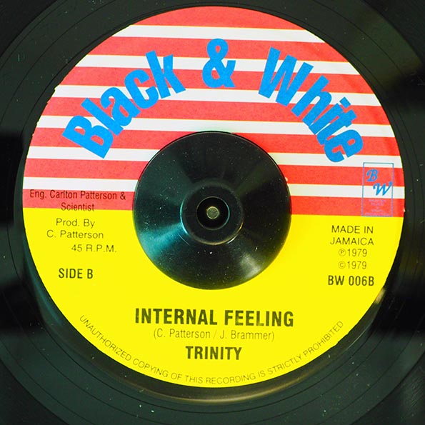 Trinity - Natty Contractor  /  Trinity - Internal Feeling (7")