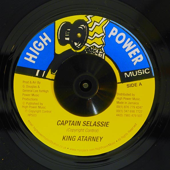 King Atarney - Captain Selassie I  /  Roots Radics - Version (7")