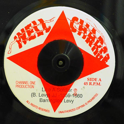 Barrington Levy - Like A Soldier  /  Roots Radics - Version (7")