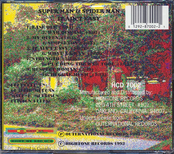Superman & Spiderman - It Ain't Easy (CD)