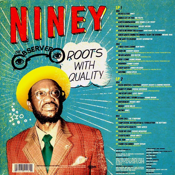 Jacob Miller, Horace Andy, Barry Brown, Don Carlos, Etc. - Niney The Observer Roots With Quality: Reggae Anthology (LP) - PureSound Records