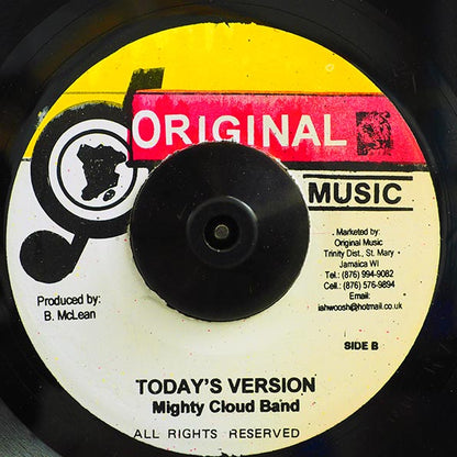 Vin Gordon - Today's Melody  /  Mighty Cloud Band - Version (7")