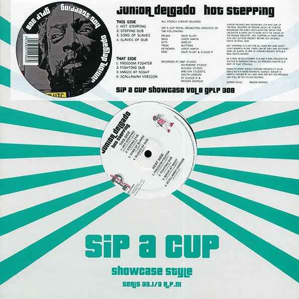 Jr. Delgado - Hot Stepping (2009 FIRST PRESS) (LP)