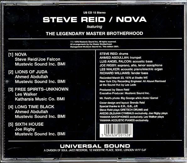 Steve Reid - Nova (CD)