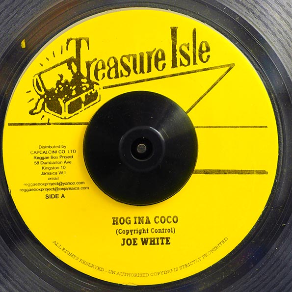 Joe White - Hog Ina Coco  /  Roland Alphonso - Sandy Gully (7")