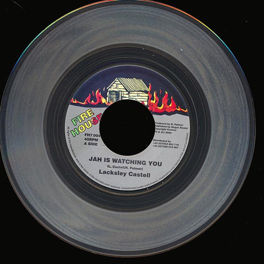 Lacksley Castell - Jah Is Watching You  /  Negus Roots Players - Lost Sheep Dub (7")