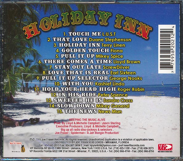 Terry Linen, Duane Stephenson, Mikey General, Etc. - Holiday Inn (CD)