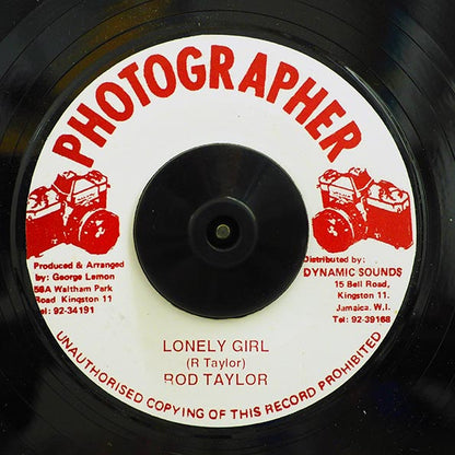 Rod Taylor - Lonely Girl  /  Version (7")
