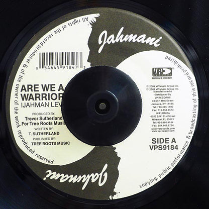 Ijahman - Are We A Warrior  /  Ijahman - I Do (7")
