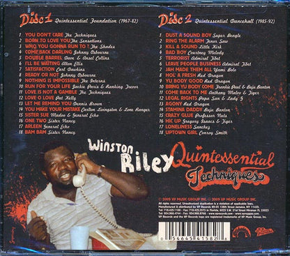 Winston Riley - Quintessential Techniques (36 tracks) (CD)