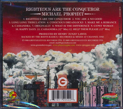 Michael Prophet - Righteous Are The Conqueror (CD)