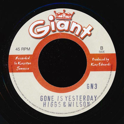 Skatalites, Ronald Wilson - Lonely Man  /  Higgs & Wilson - She's Gone (7")