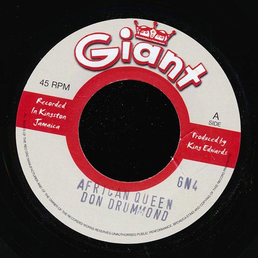 Don Drummond - African Queen  /  Bobby Aitken - Garden Of Eden (7")