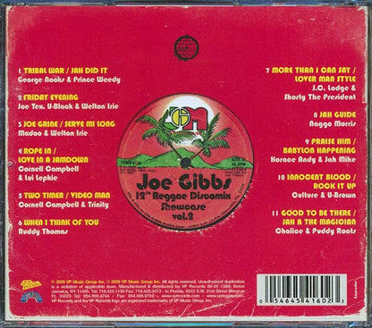 Joe Gibbs - Reggae Discomix Showcase Volume 2 (CD)