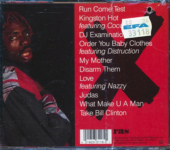 Ninjaman - Run Come Test (CD)