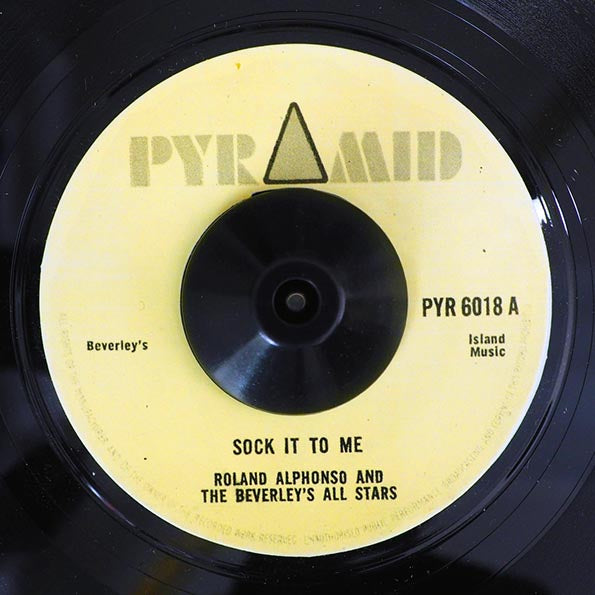 Roland Alphonso - Sock It To Me  /  The Spanish Tonians - Rudie Gets Plenty (7")