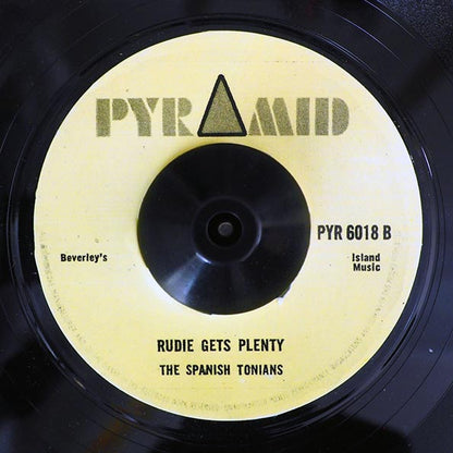 Roland Alphonso - Sock It To Me  /  The Spanish Tonians - Rudie Gets Plenty (7")