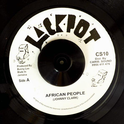 Johnny Clarke - African People  /  Version (7")
