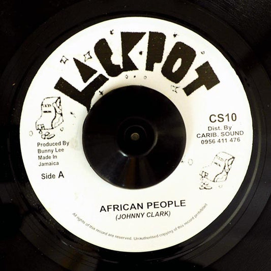 Johnny Clarke - African People  /  Version (7")