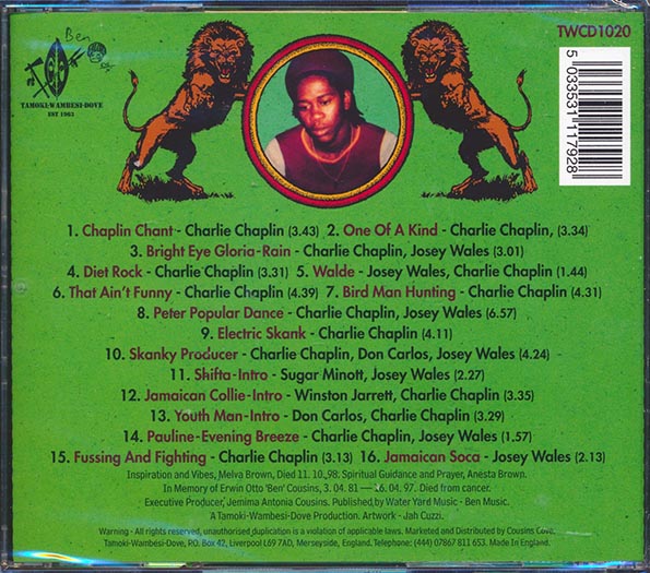 Charlie Chaplin - Chaplin Chant (CD)