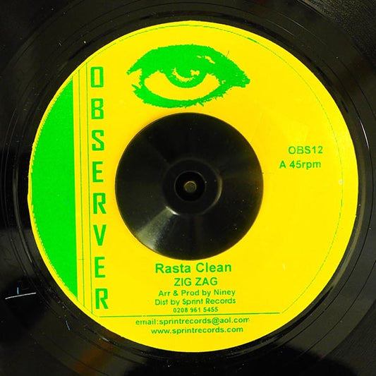 Zig Zag - Rasta Clean  /  Verion (7")