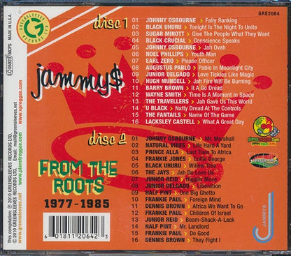 Black Uhuru, Johnny Osbourne, Hugh Mundell, Lacksley Castell, Etc. - Jammys From The Roots (32 tracks) (CD)